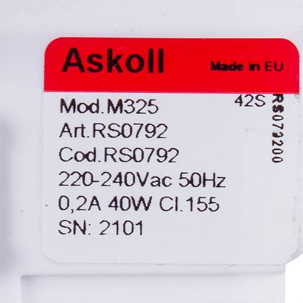 Помпа-насос M325 Askoll пральної машини Indesit C00286911 40W (00000006958) - фото 2 Помпа-насос M325 Askoll пральної машини Indesit C00286911 40W (00000006958) - фото 2