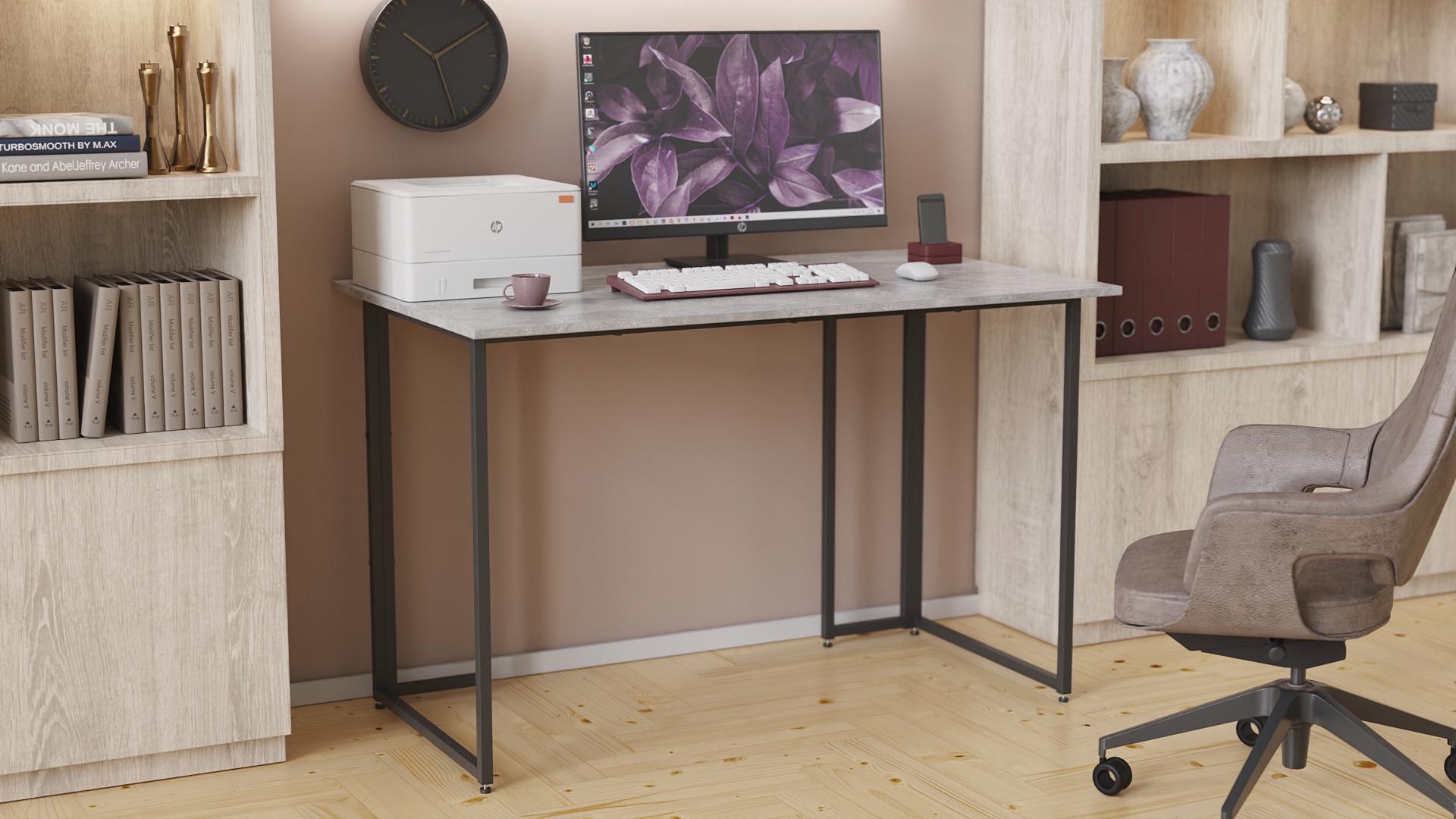 Компьютерный стол Ferrum-decor Ханна ДСП 16 мм 75x140x60 см Черный/Белый (FRD-103491) Компьютерный стол Ferrum-decor Ханна ДСП 16 мм 75x140x60 см Черный/Белый (FRD-103491)