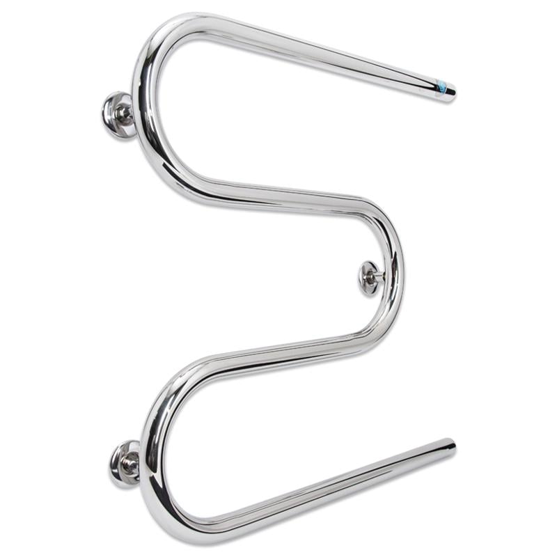 Полотенцесушитель водяной для ванной Laris Змеевик 25 РС3 из нержавеющей стали 500х500 мм 1/2" Хром (147-127-71207181)