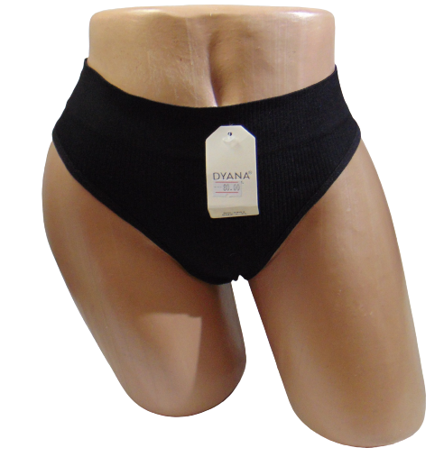 Женские трусики стринги Dyana 3903 с утяжкой L-XL Черный (1835724474)