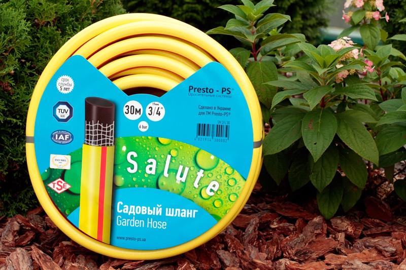 Шланг поливальний садовий Presto-PS Salute d 3/4" 20 м (SN 3/4 20) - фото 2 Шланг поливальний садовий Presto-PS Salute d 3/4" 20 м (SN 3/4 20) - фото 2