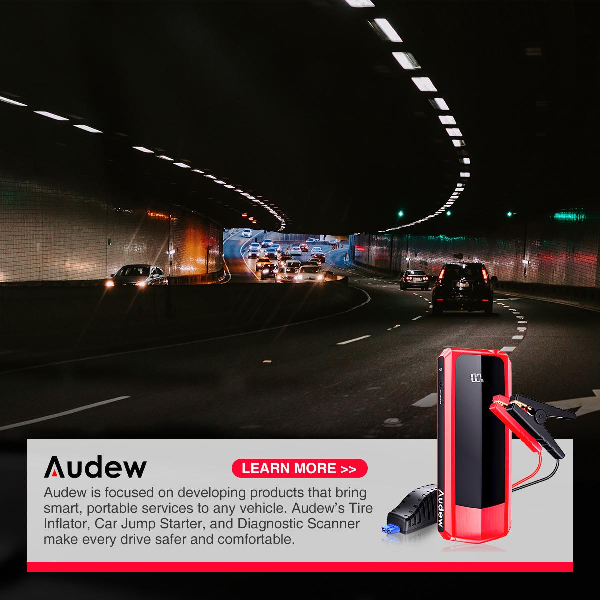 Зарядно-пусковий пристрій Audew Portable 2000A Peak 20000mAh Auto Battery Jump Starter - фото 5