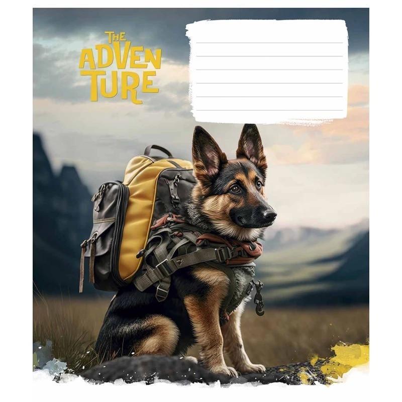 Зошит учнівський "Best adventure" 012-3285L-2 в лінію 12 аркушів