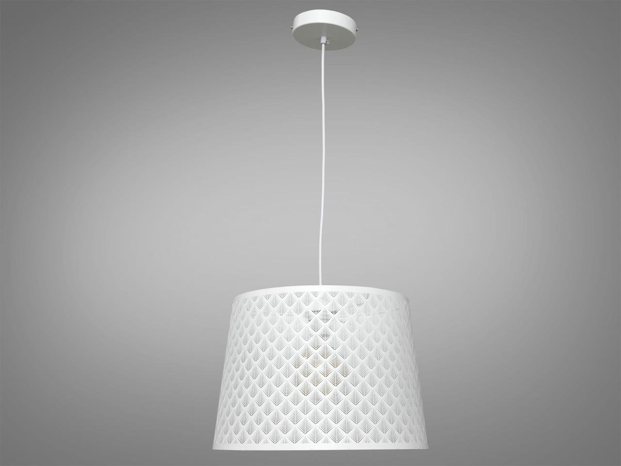 Підвісний світильник Геометрія на кухню Білий (8393-1WH-LS)