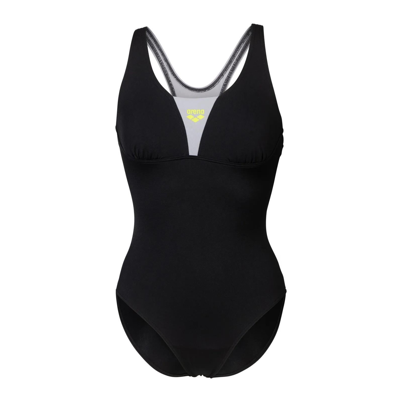Купальник закрытый для женщин Arena SWIMSUIT CONTROL PRO SOLID р. 38 Черный (009073-555 38)