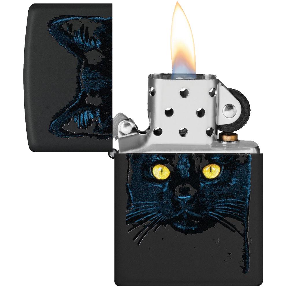Зажигалка ZIPPO 218 2022PFF Cat Design Black (48491)