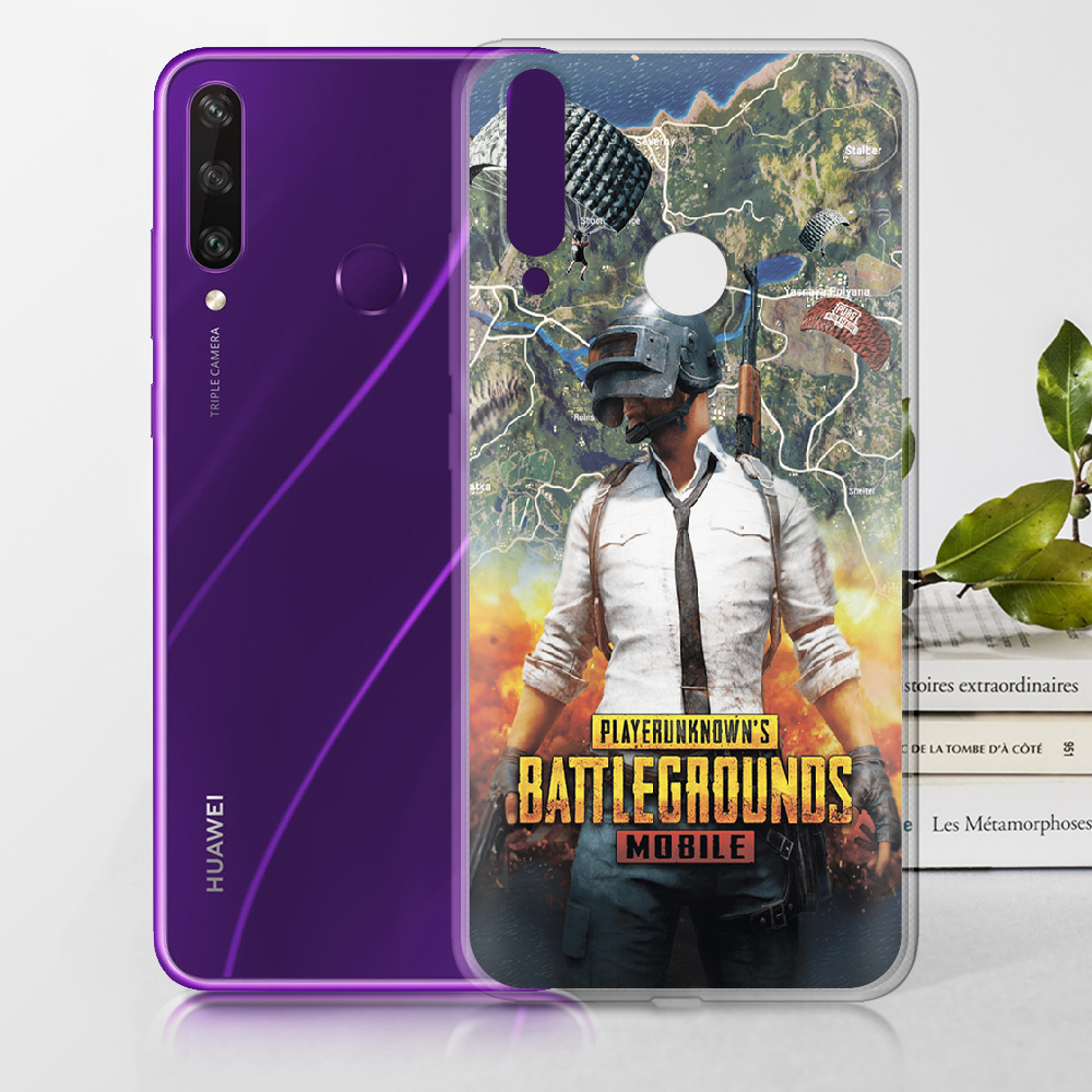 Чохол BoxFace Huawei Y6p PUBG Mobile Прозорий силікон (40017-up2309-40017) - фото 2