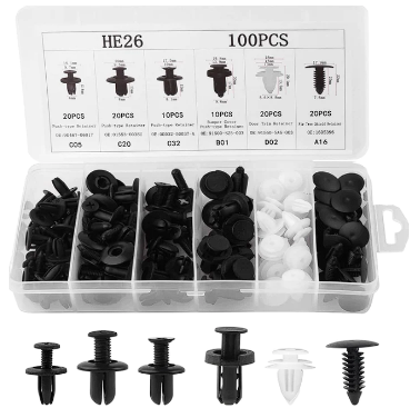 Автокліпси для салону 100 шт. (I00202) - фото 7 Автокліпси для салону 100 шт. (I00202) - фото 7