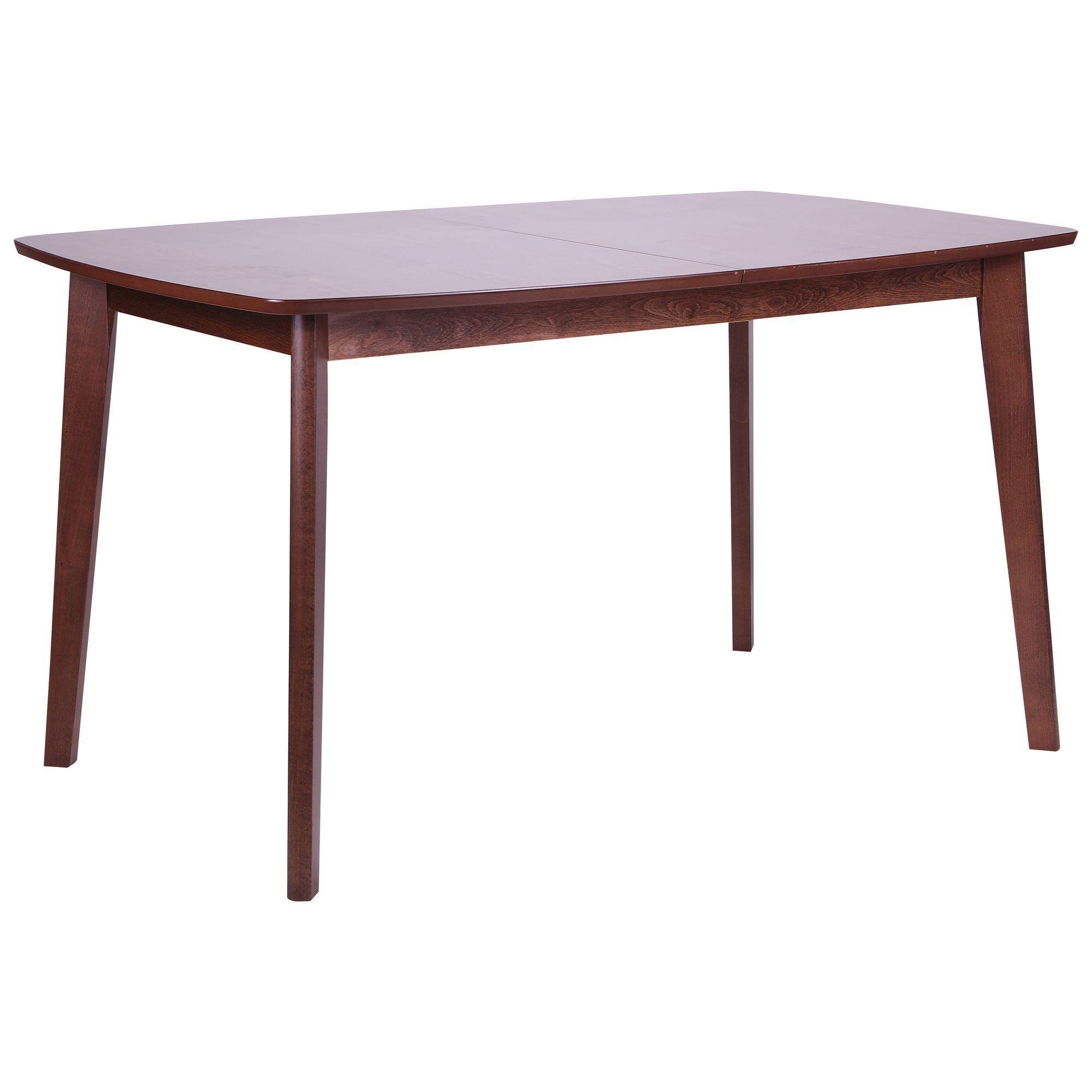 Обідній стіл AMF Орлеан 750х1350+300х900 розсувний Горіх світлий