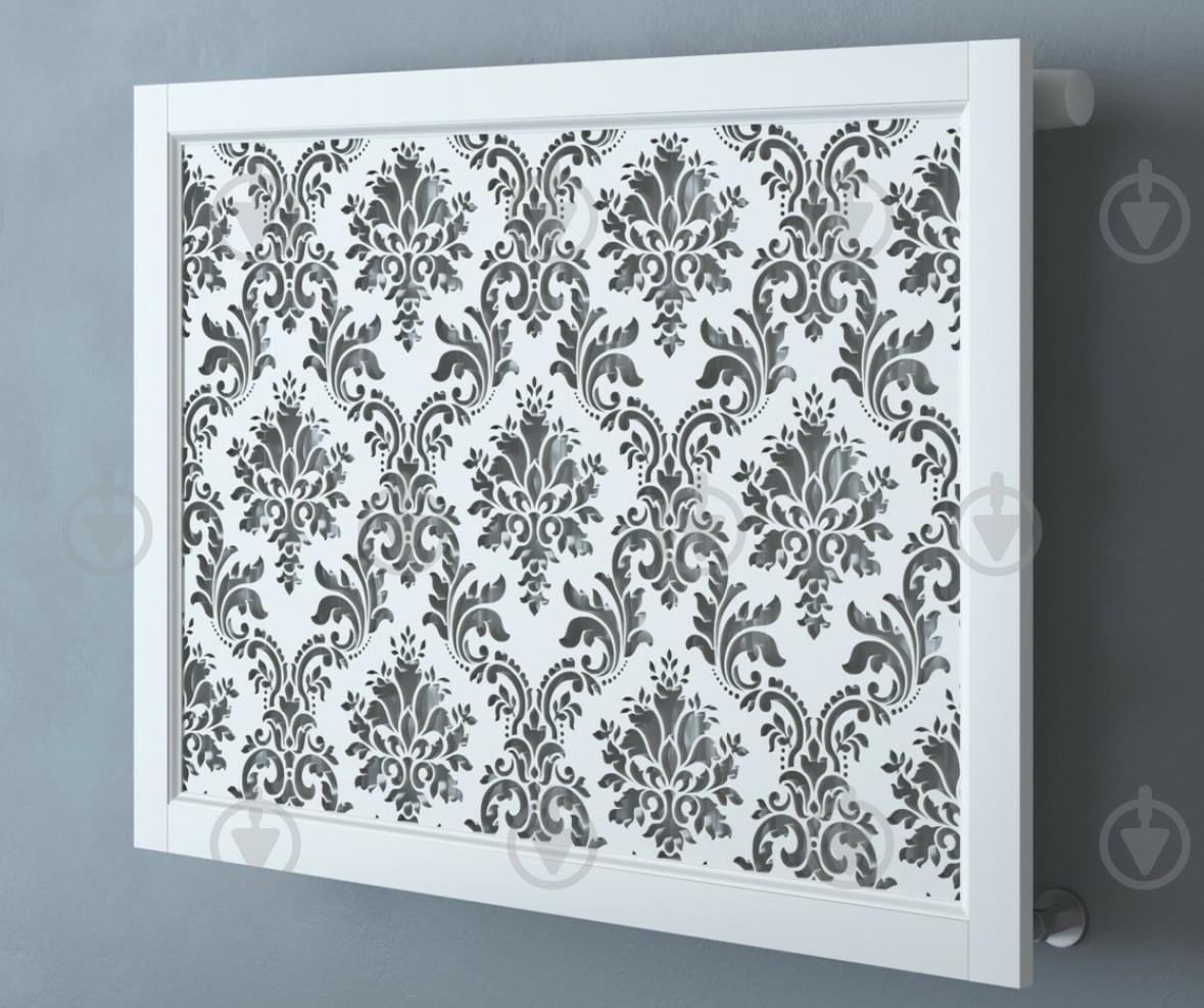 Экран-решетка декоративная на батарею отопления R44-F100 Белый (25624252)