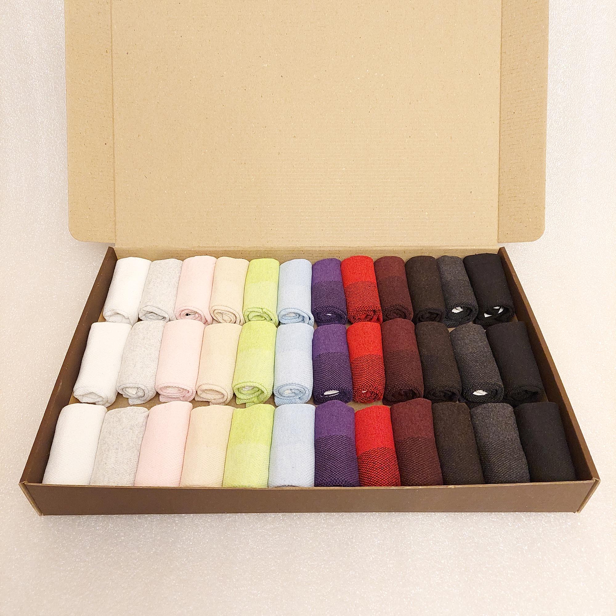 Набор носки женские короткие Житомир 36 пар р. 38 Разноцветные (0494)