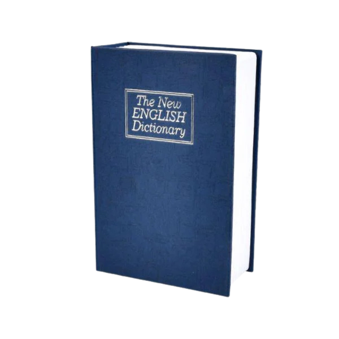 Сейф в виде книги с ключом Синий (AN00999)