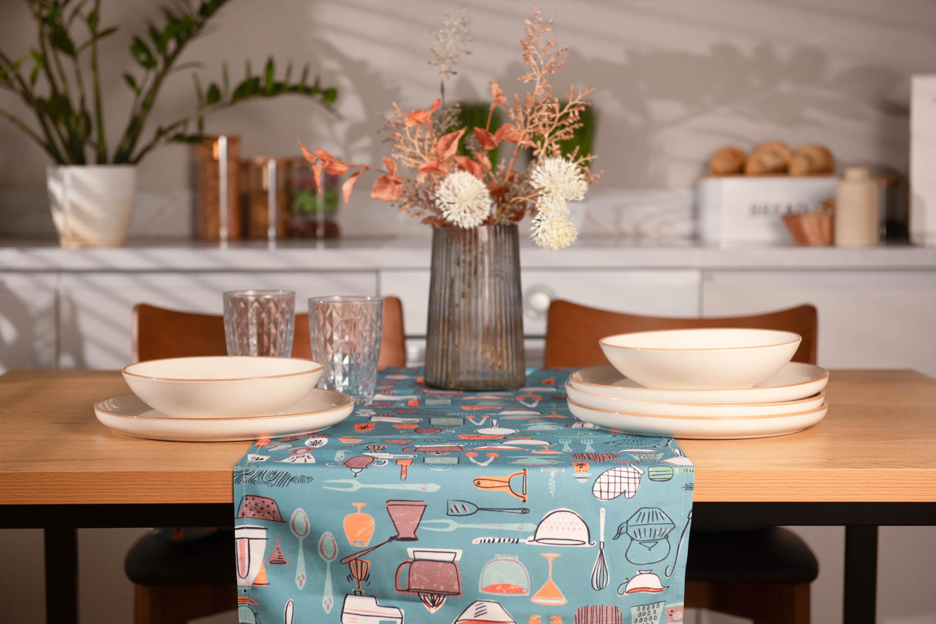 Ранер Ardesto Cookery 40х140 см (ART01CK) - фото 6 Ранер Ardesto Cookery 40х140 см (ART01CK) - фото 6