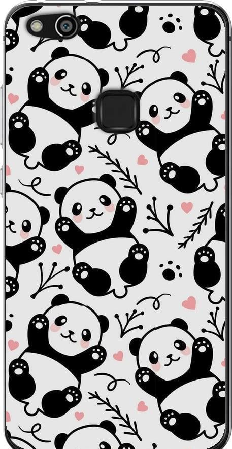 Чехол на Huawei P10 Lite Панды (4318u-896-42517)