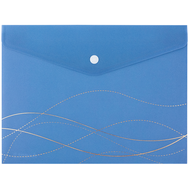 Папка на кнопке А5+ Axent Waves-2 (1496-41-A)
