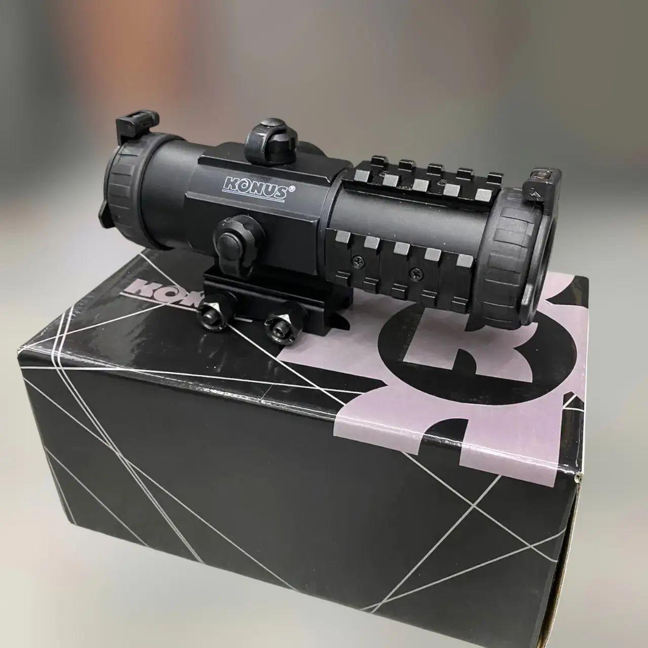 Приціл коліматорний Konus Sight-PRO PTS2 призматичний 3x30/2,8 MOA (241544)