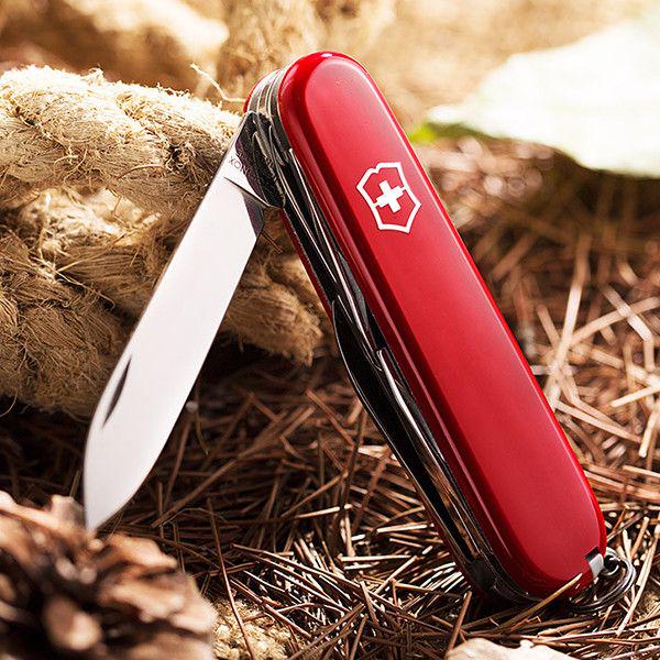 Комплект нож Victorinox Super Tinker 1.4703/чехол с фонариком - фото 5