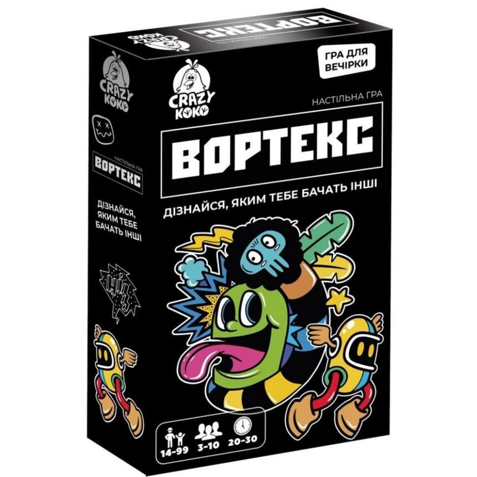 Настільна карткова гра Vladi Toys Вортекс VT5903-01 50 карток/10 жетонів (RLT49987) Настільна карткова гра Vladi Toys Вортекс VT5903-01 50 карток/10 жетонів (RLT49987)