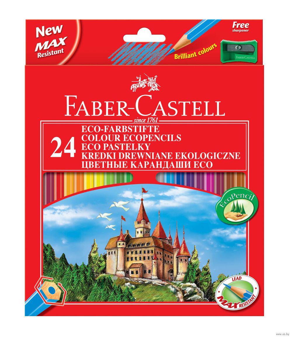 Карандаши цветные Faber Castell Замок 24 цв. (120124LE)