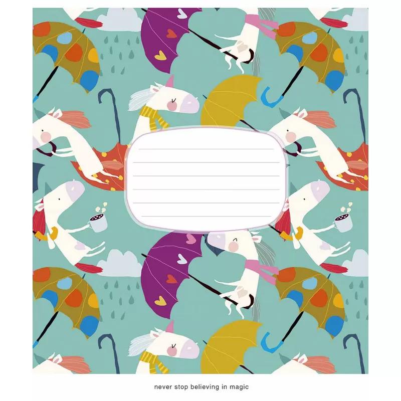 Школьная тетрадь в клетку Школярик 12 л. Разноцветный (NB-286-Z-33)