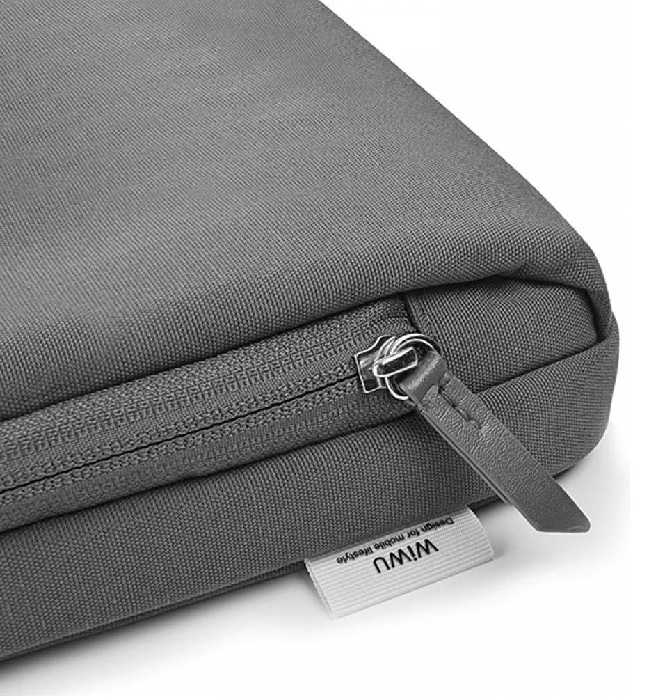 Cумка для ноутбука WiWU Ora Laptop Sleeve MacBook 14" Grey - фото 3