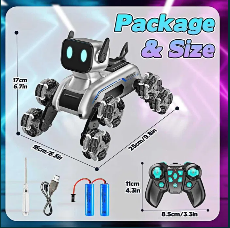 Робот собака на радиоуправлении интерактивная (70461) - фото 7