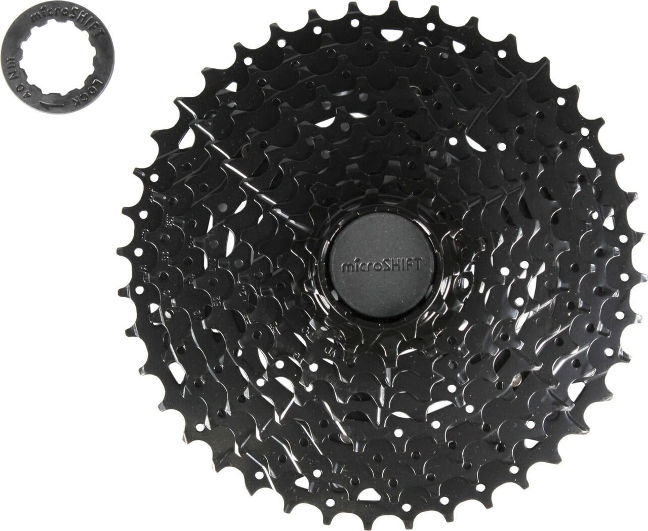 Касета велосипедна MicroShift 10 швидкостей 11-40T Чорний (CS-H103 11-40)