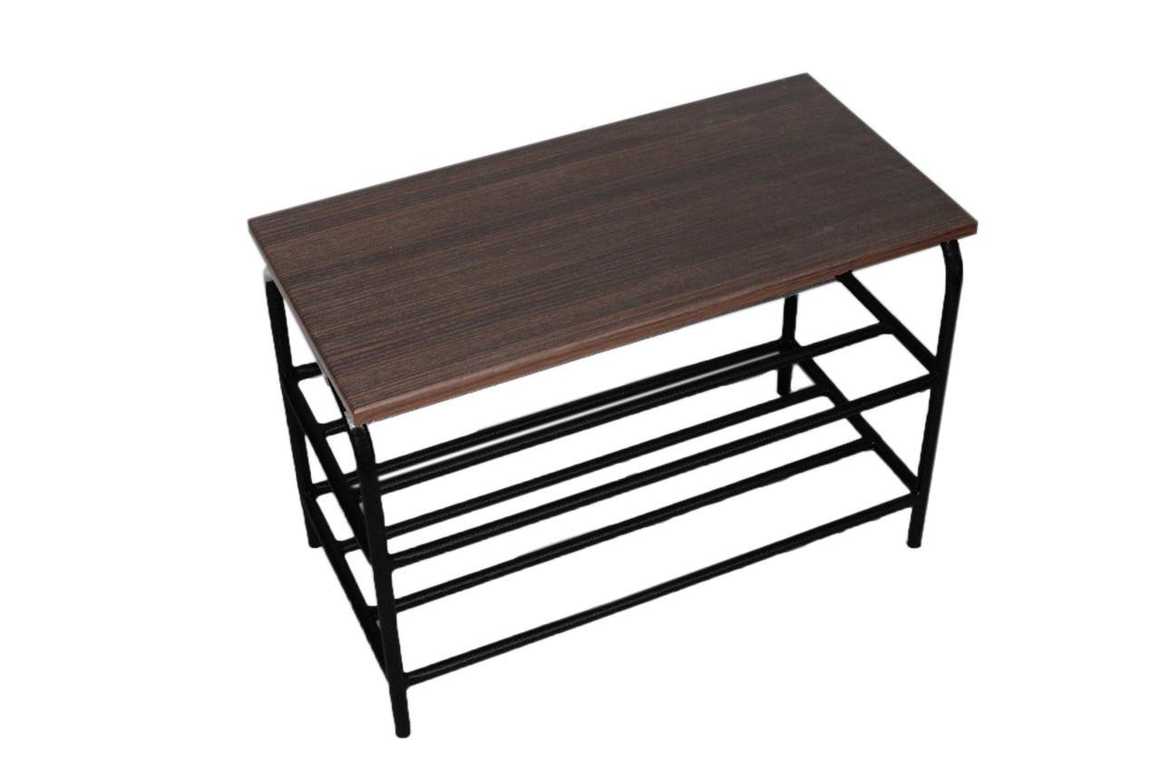 Банктека Tela 60x30 см Черный/Венге (10670180) Банктека Tela 60x30 см Черный/Венге (10670180)