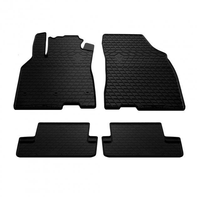 Коврики резиновые Stingray в салон Renault Megane III 08-/Fluence 09-4 шт. (1018034)