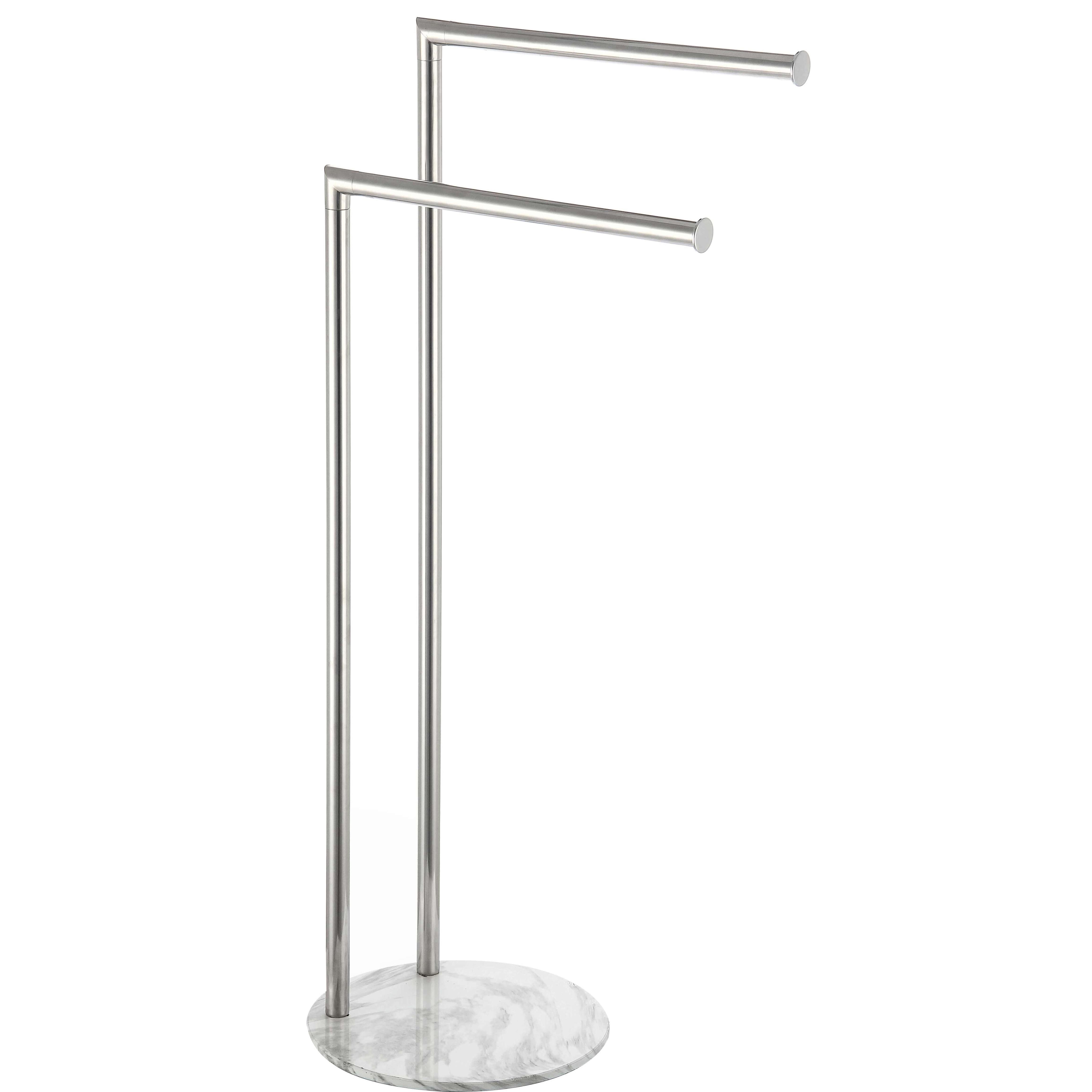 Тримач для рушників Bisk BIANCO 79 см Хром (07622)