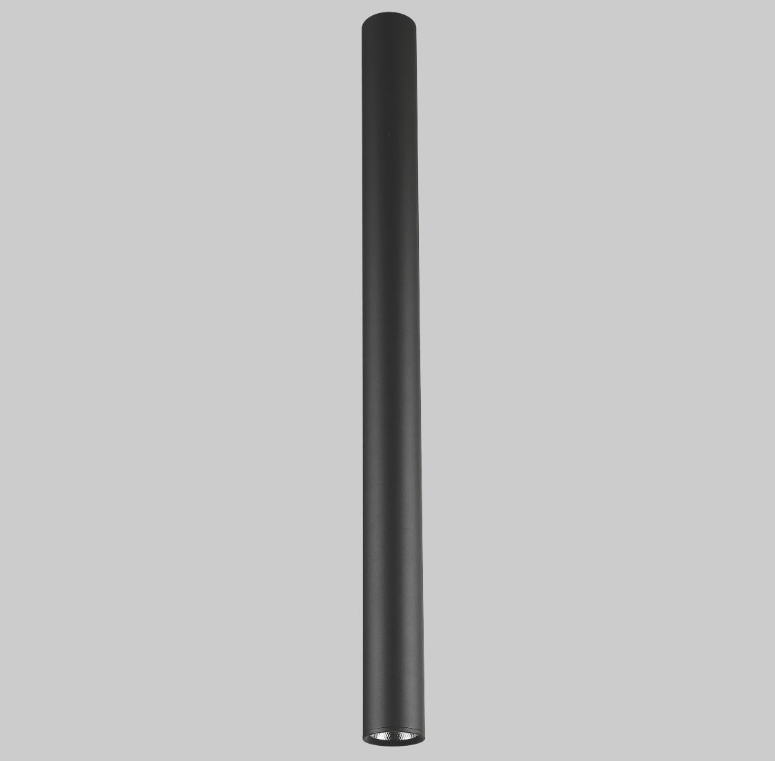 Светильник накладной трубочка 80 см 6W Черный (903-COB-M800B)