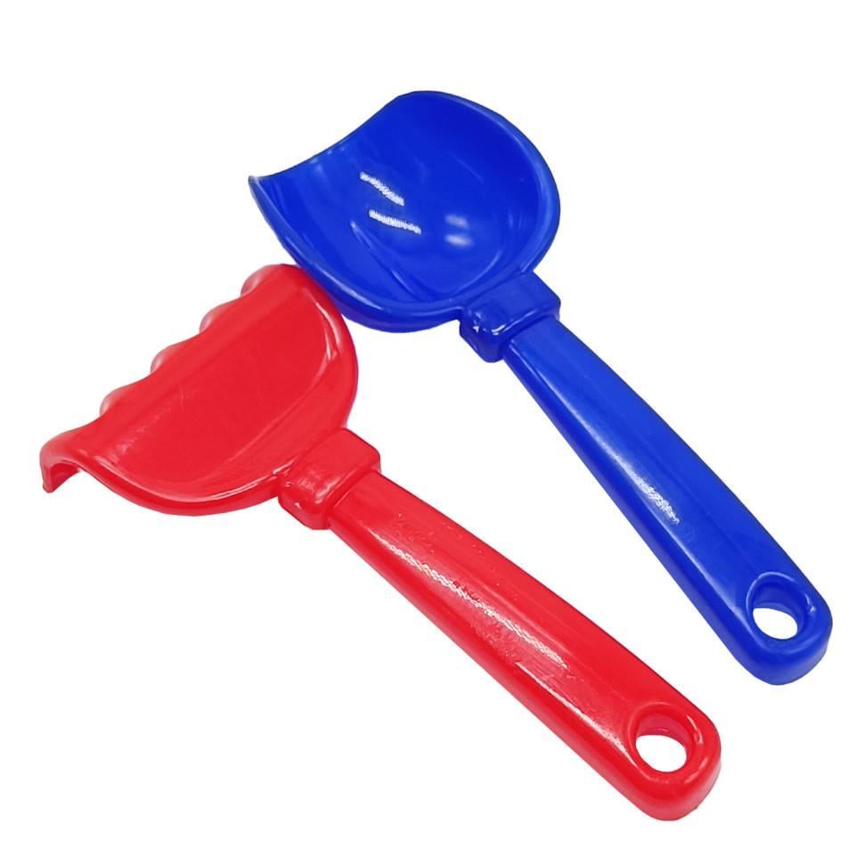 Набір для пісочниці "Латаття №5" 1074 лопатка/граблі Синьо-червоний (RLT53159s65820)