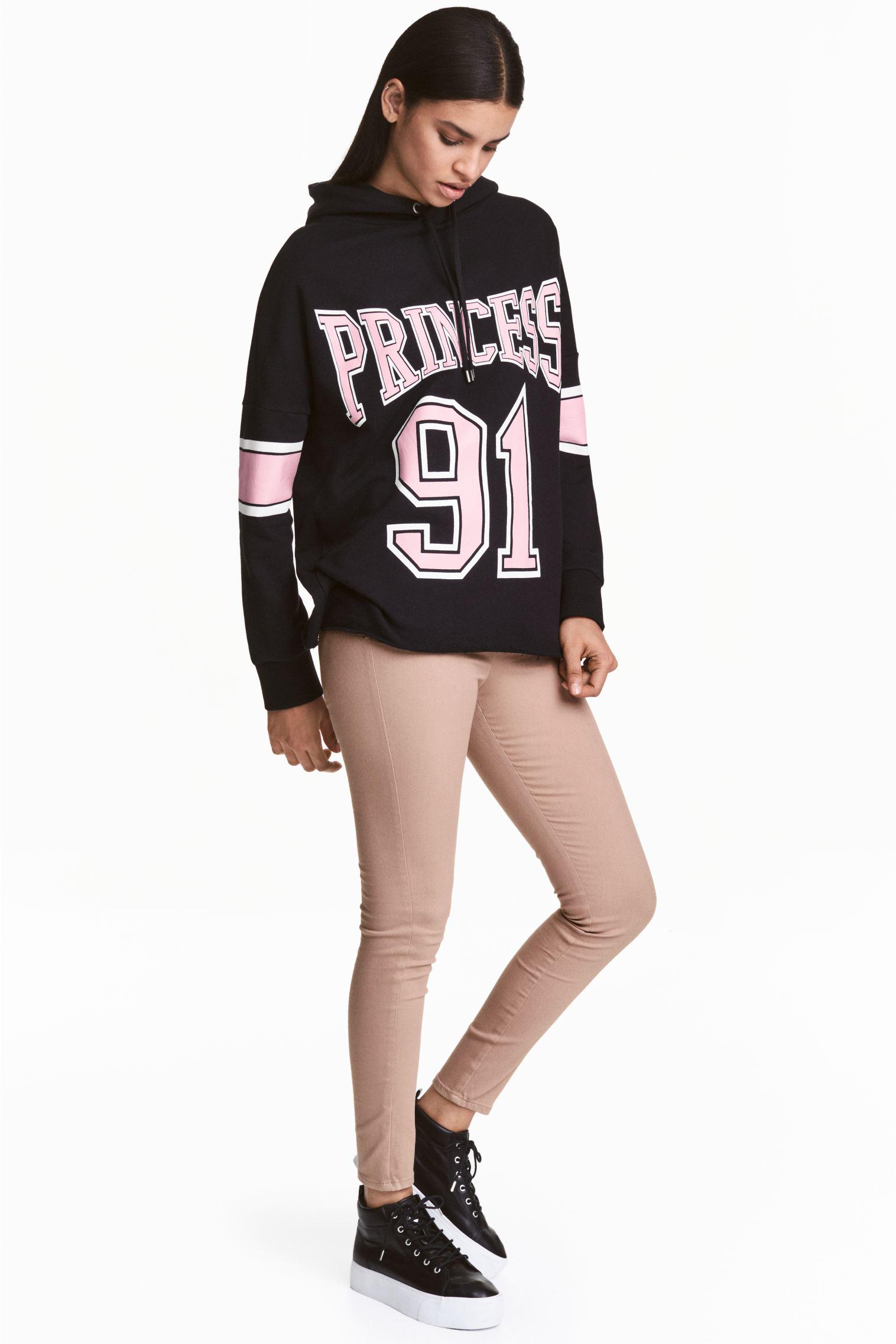 Брюки H&M р. 40 Темно-бежевый (3049464)