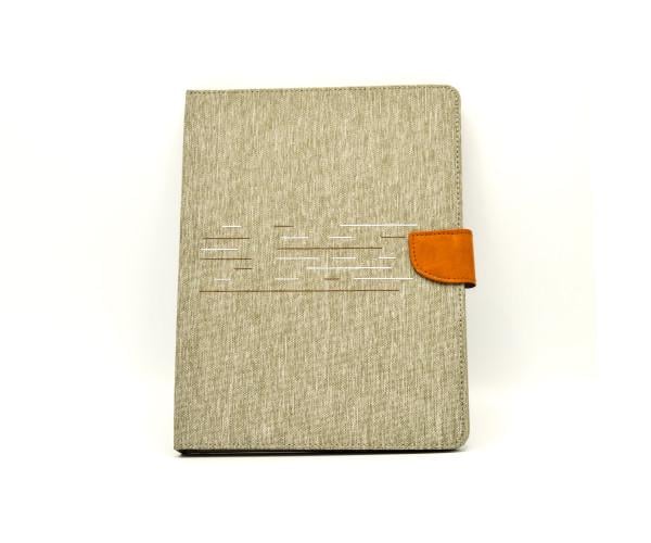 Чехол-книжка универсальный Jeans 360 на планшет 9" Серый