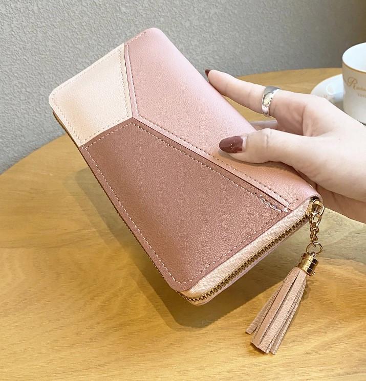 Клатч-кошелек женский Primolux Lady Wallet Pink/Brown (2045029658) - фото 3