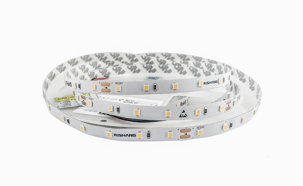 Светодиодная лента 2835-60-IP33-WW-8-24 RN0860TC-B e-PCB 2700К (17989)