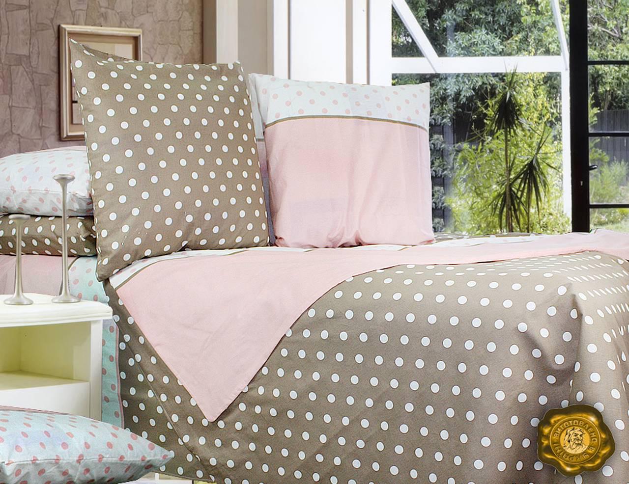 Простынь Т0408 220x240 см Бежевый/Розовый/Коричневый (128222)