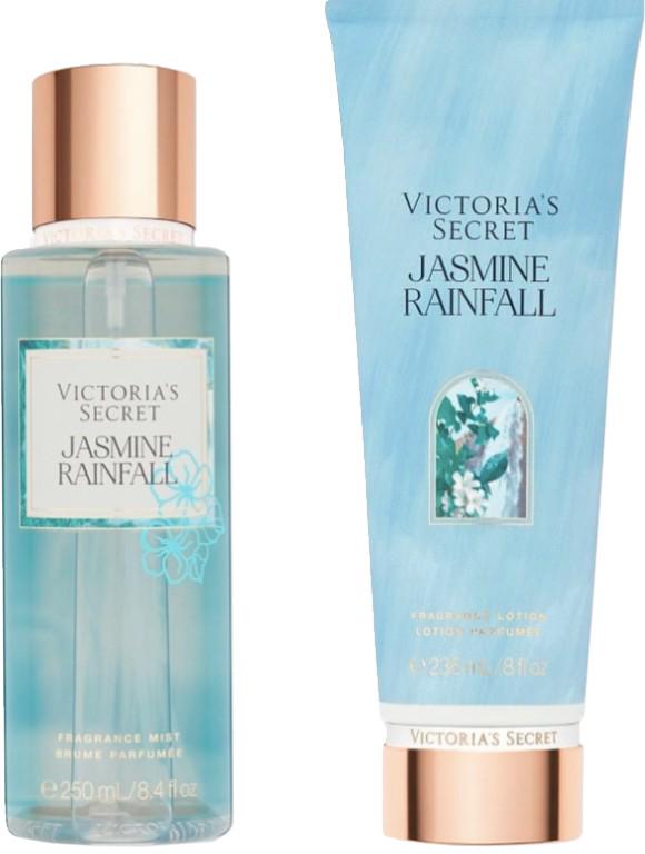 Подарунковий набір Victoria's Secret Jasmine Rainfall спрей/лосьйон 250/236 мл - фото 1