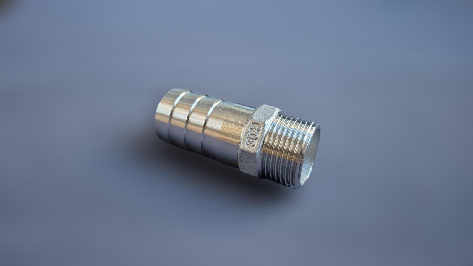 Штуцер шланговый резьбовой DN25 AISI304 BSPP Class-150 н/ж сталь 32 мм 1" (29203328) - фото 10 Штуцер шланговый резьбовой DN25 AISI304 BSPP Class-150 н/ж сталь 32 мм 1" (29203328) - фото 10