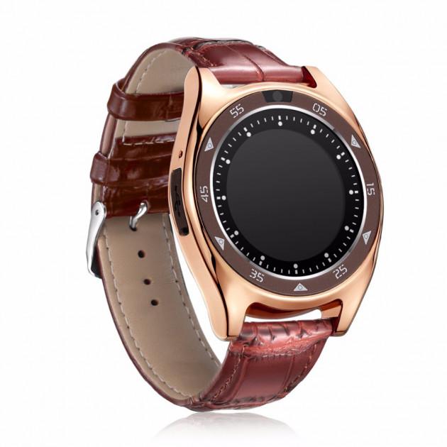 Розумний годинник Sunroz S51 з GPS Коричневий (SUN0924)