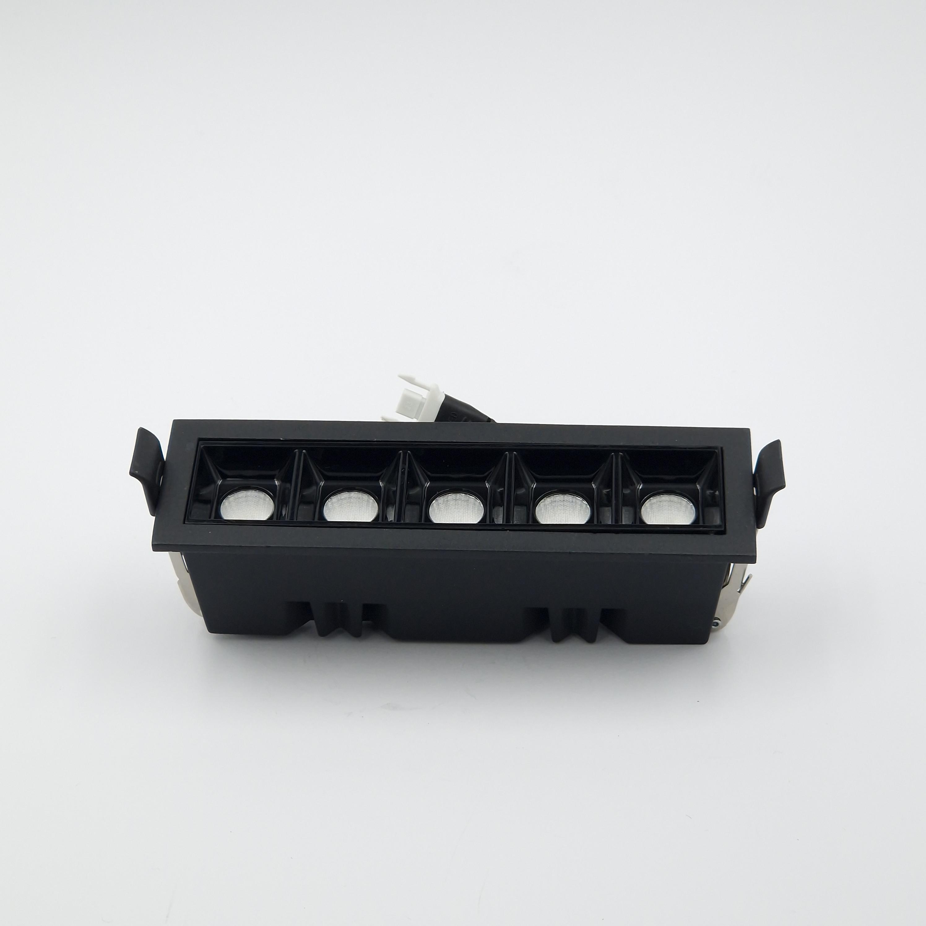 Светильник линейный врезной Light Club 12 Вт 4000 К Черный (WL-5-12-4-BK) - фото 3