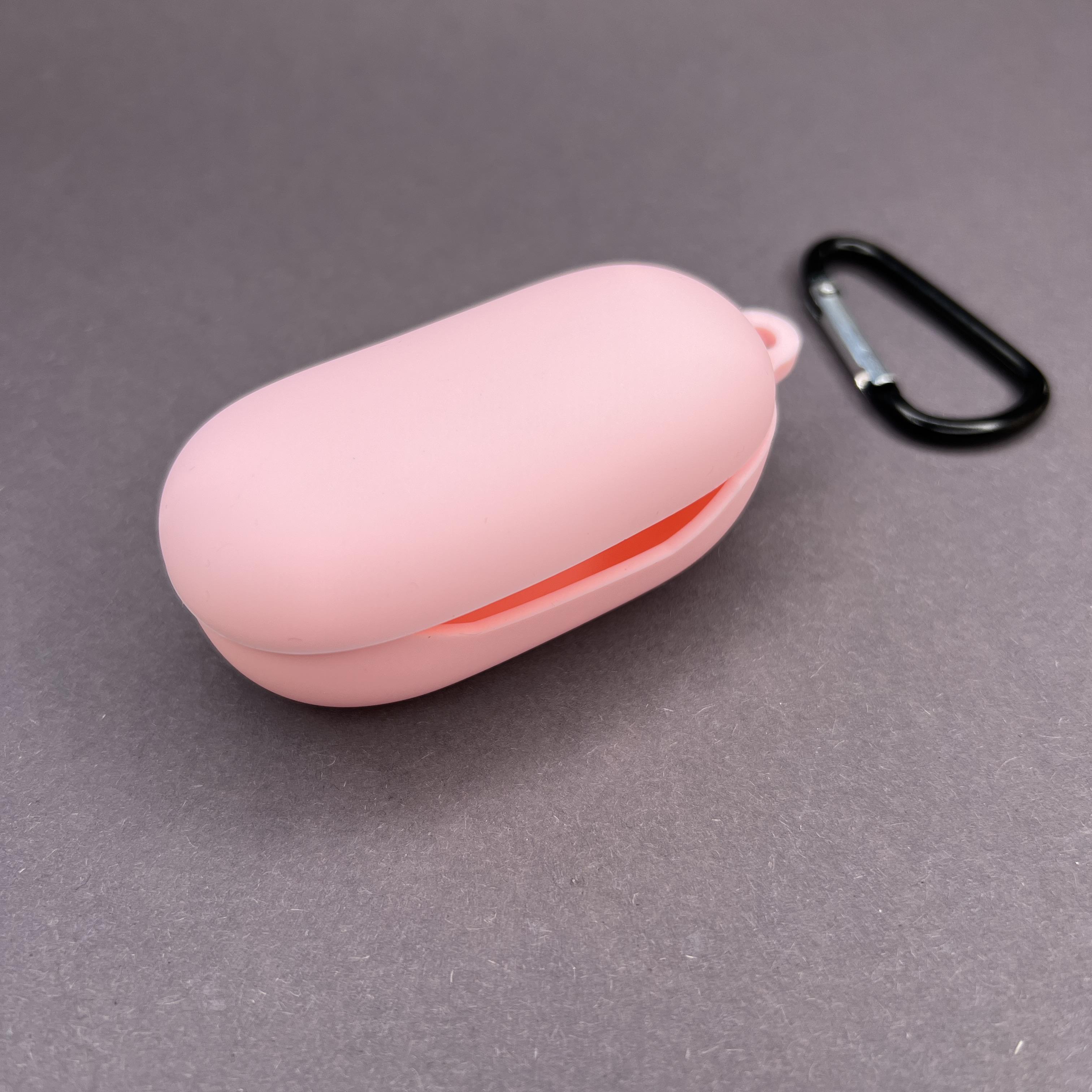 Чехол для наушников Huawei FreeBuds SE с карабином толстый противоударный (551317) - фото 1 Чехол для наушников Huawei FreeBuds SE с карабином толстый противоударный (551317) - фото 1