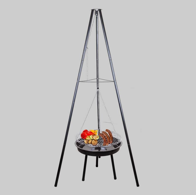 Гриль-барбекю підвісний вугільний міні Tripod Grill (LV210719T) - фото 3