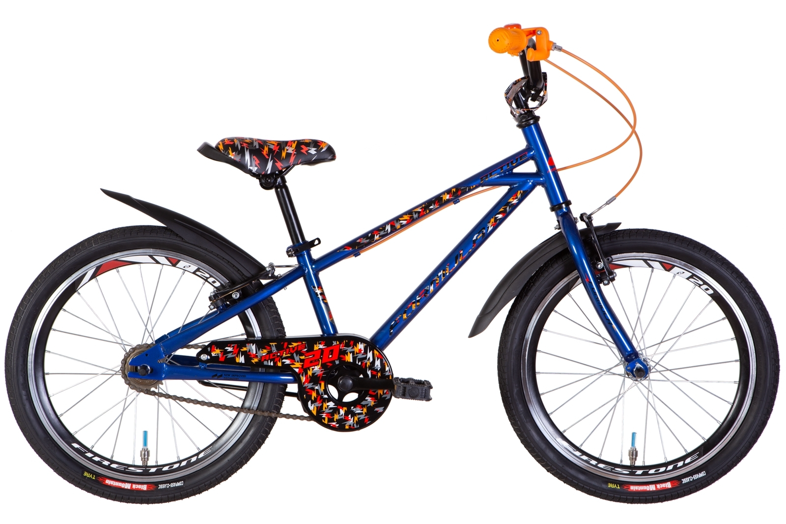 Велосипед дитячий Formula Active ST 20" с крылом Синий