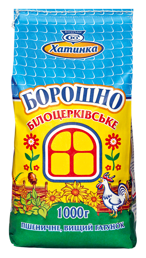 Мука пшеничная высшего сорта Хатинка 1 кг (4820174600099)
