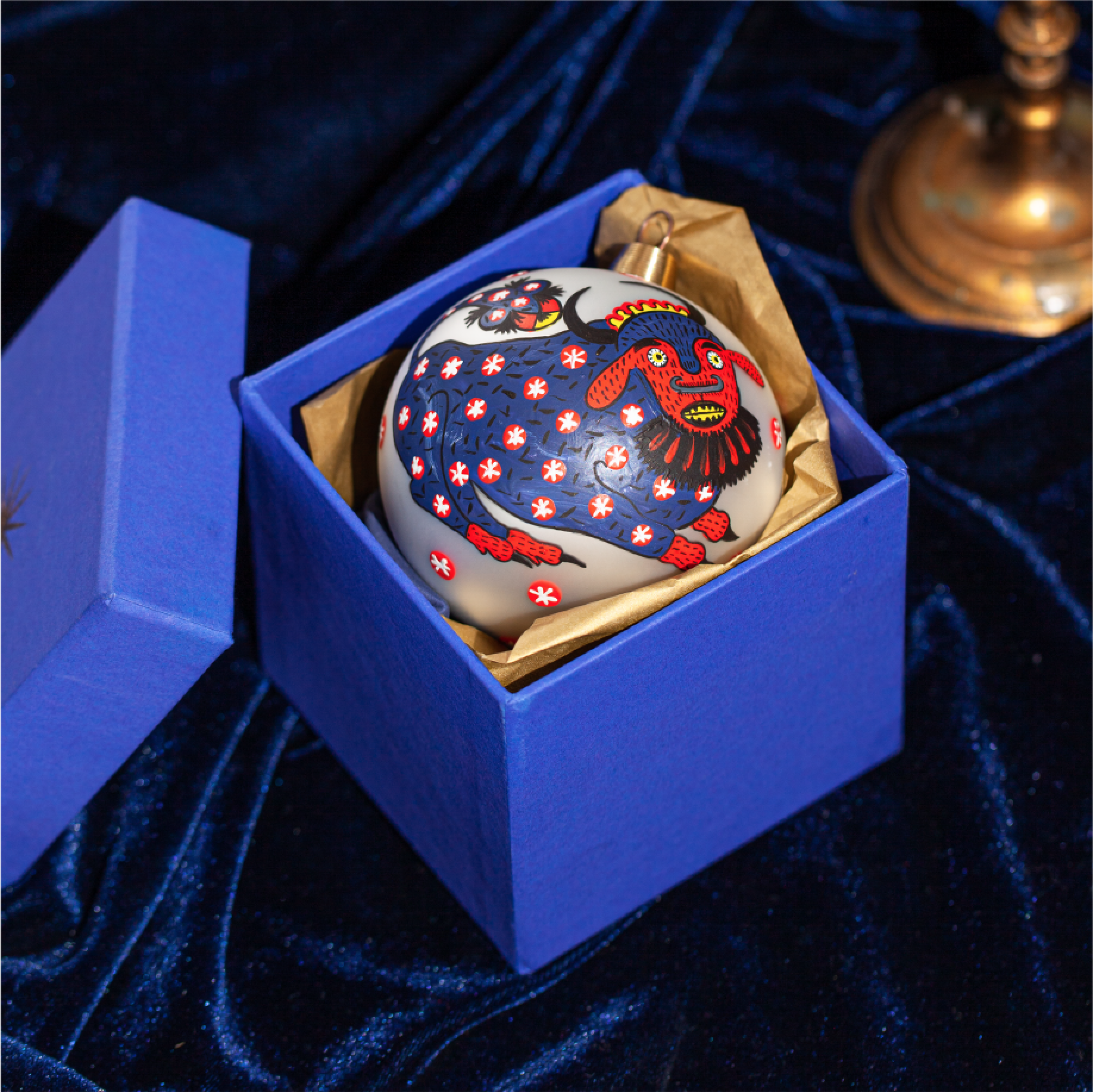 Ялинкова куля Бичок