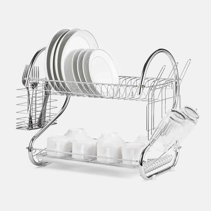 Сушарка для посуду Kitchen Storage металева - фото 5 Сушарка для посуду Kitchen Storage металева - фото 5