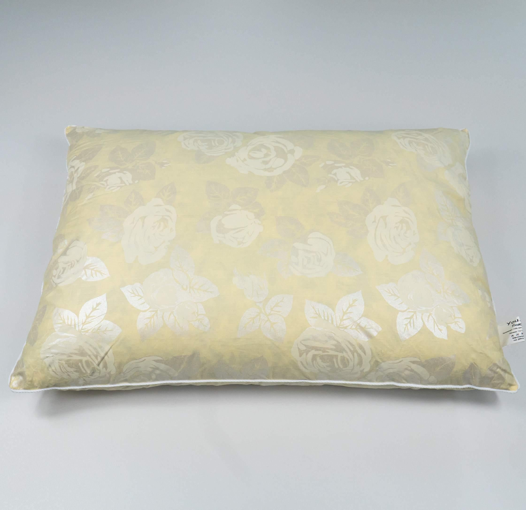 Подушка из искусственного лебяжьего пуха YouStar 40x60 см Бежевый (plp-40x60-beige)