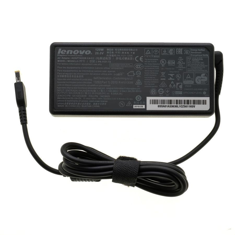 Блок питания для ноутбука Lenovo 20V 6A 120W USB+pin Square 5 Pin DC Plug без кабеля Black (00PC727) Блок питания для ноутбука Lenovo 20V 6A 120W USB+pin Square 5 Pin DC Plug без кабеля Black (00PC727)