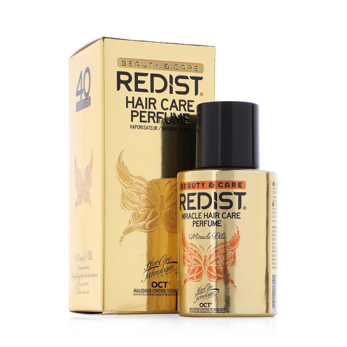 Духи-блеск для волос Redist Miracle Oils со стойким запахом 50 мл (0410)